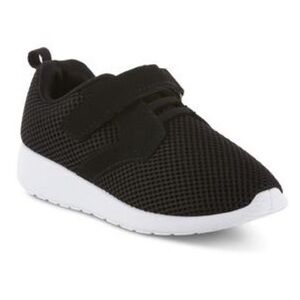 Athletech Boys' Kevin Black/White Sneaker